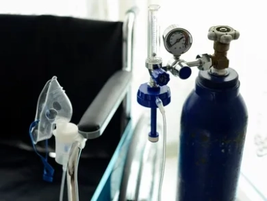 Image of a oxygen cylinder on rent in Delhi