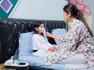 Image of a nebulizer on rent in Delhi